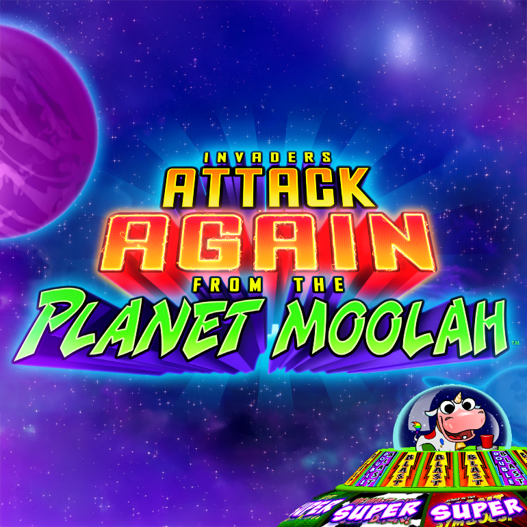 Invaders Attack from the Planet Moolah Slot
